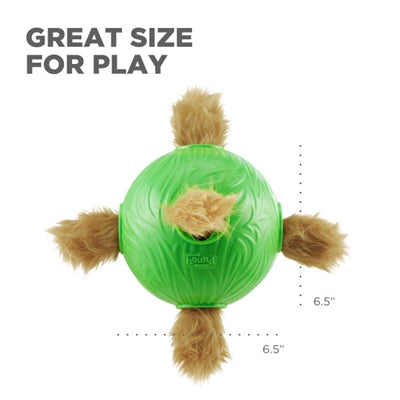 Outward Hound Dog Sniffle n 'Treat Ball Green