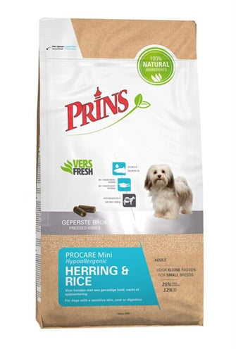 Prins Procare adult mini herring rice hypoallergenic