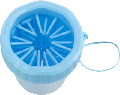 Trixie Poot Cleaner per il cane silicone pp blu