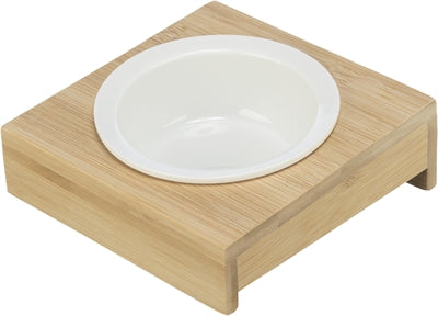 Trixie Food Bowl Water Bowl mit Halter Keramik Bambus