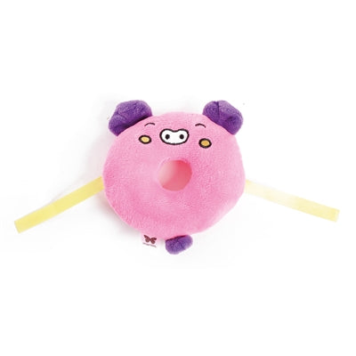 Martin Dog Toys Pig Donut en peluche recyclée