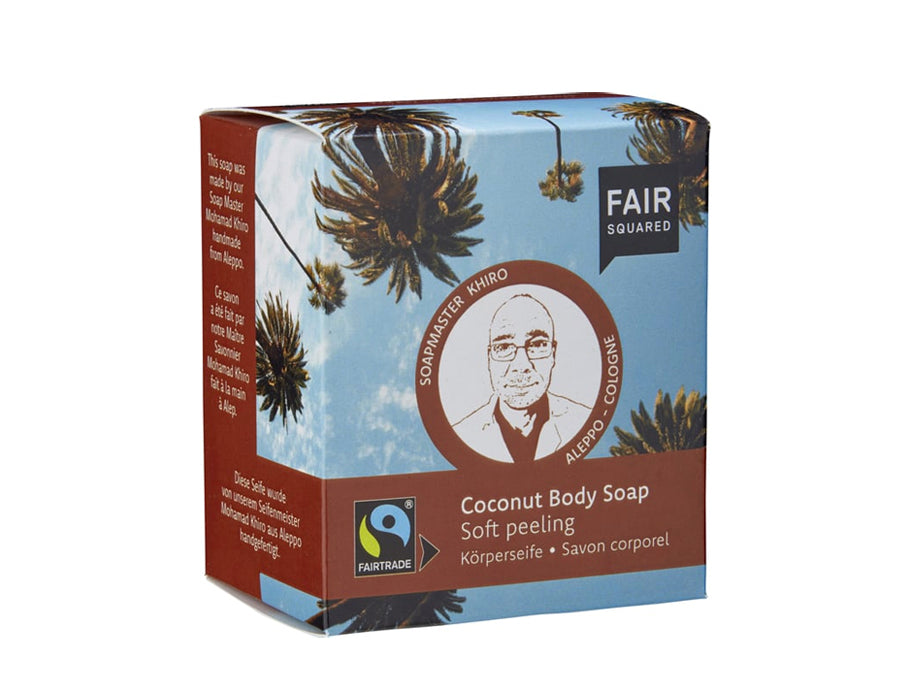 Fair Squared Soap Block Body Soap Coconut Soft Peeling -