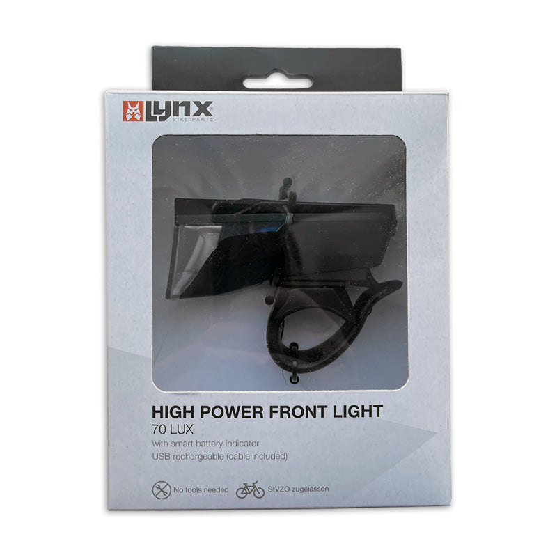 Headlight USB High Power Max 70 Lux