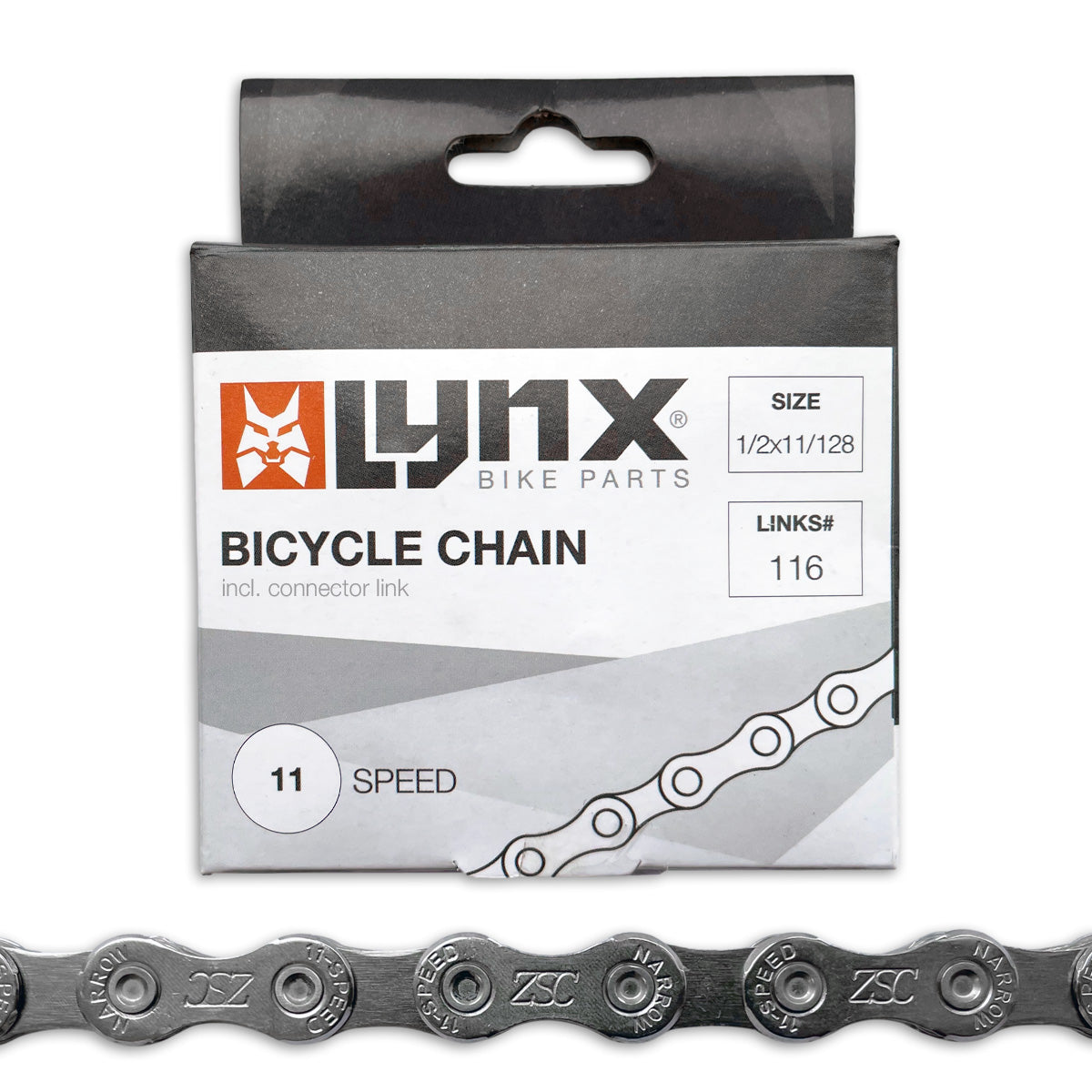 Lynx 11-speed bicycle chain (1 2 x 11 128, 116 links)