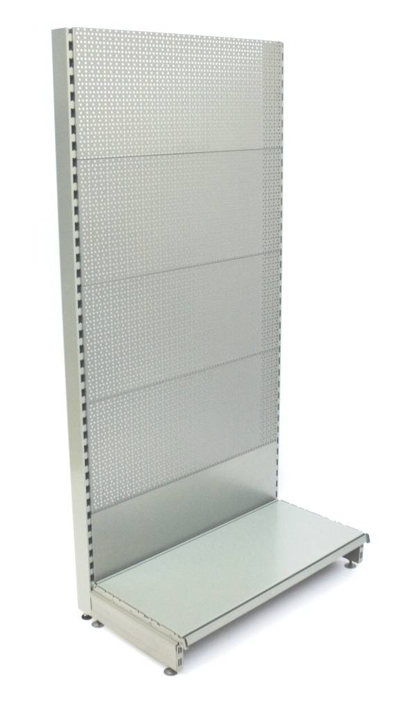 mur de rack 1 mètre de large (détaché) 240x8x3 cm, profondeur du pied 47 16 cm