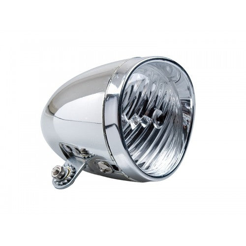 AMK Headlight Chrome LED 4 Luxe Battery Out Bulk