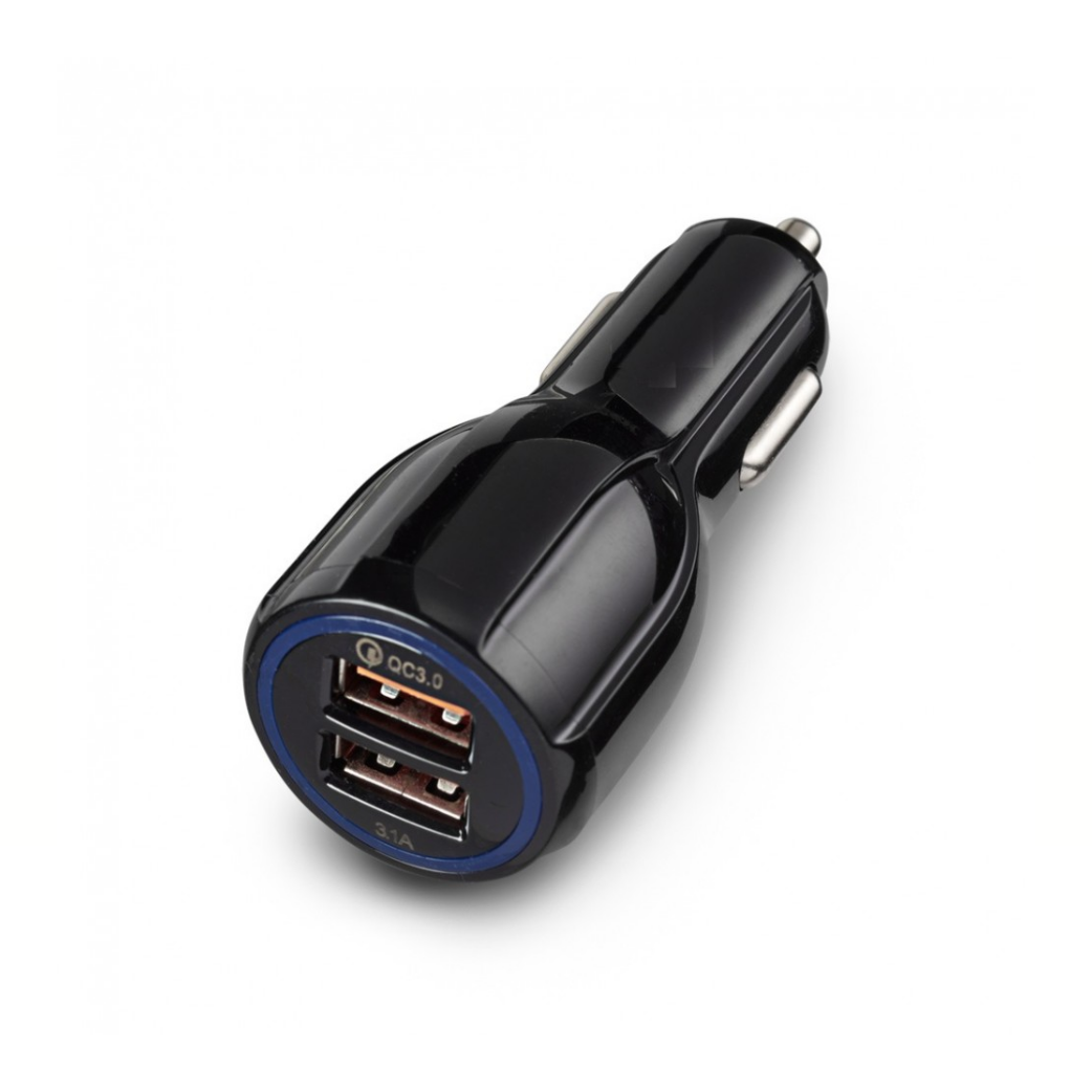 NO © Rap No-Crap Car Charger Duo3.1a, kolor sorti