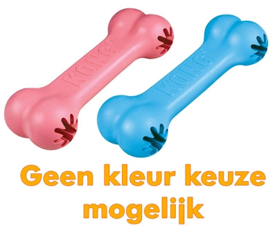 KONG PUPPY Goodie Bone Pink ali Blue Assort