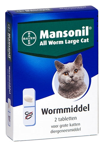 Mansonil Big Cat All Worm Tabletki