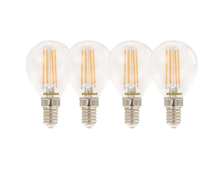 Sylvania LED -lampa E14 470 LM BULLET CLEAR 4 PIESS