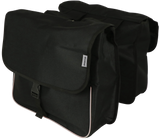 Edge Double Bicycle Bag Basic Shopper 32 litres 32 x 38 x 13 cm (2x) noir