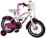 Volare Heart Cruiser Kinderbike - Mädchen - 12 Zoll - weißes Lila