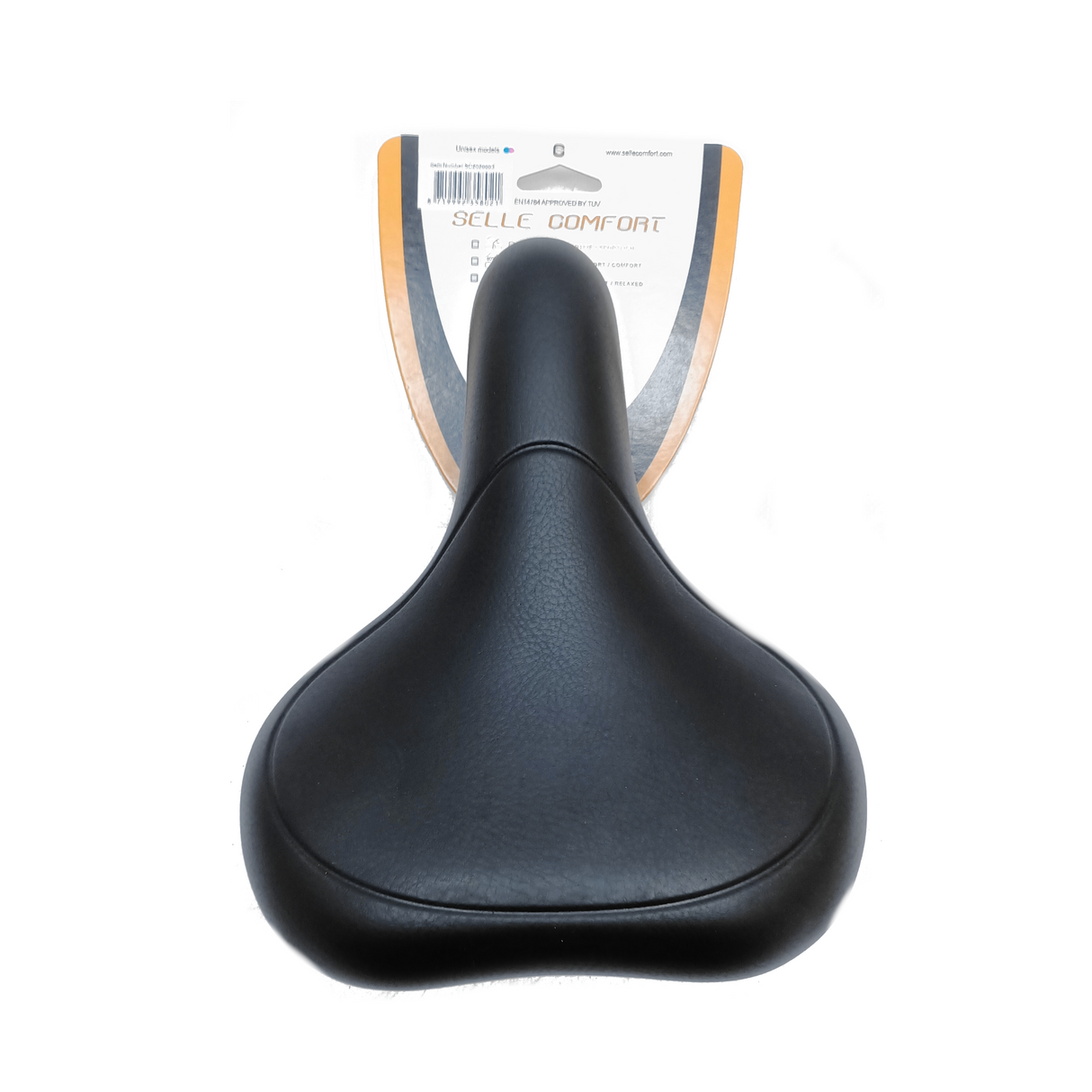 Selle Comfort Comfort Saddle E-Bike Black, without a noose