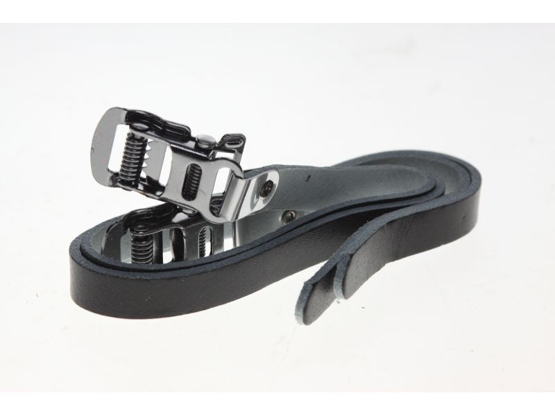 Clips belts Lapize leather look black