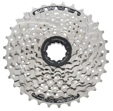 Shimano HG41 Cassette 8-trins 11-34 Tands Silver