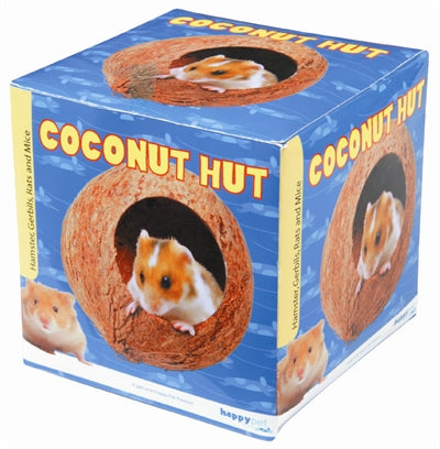 Bonne hutte de noix de coco pour animaux de compagnie