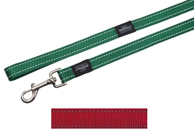 Rogz für Dogs Fanbelt Long Line Rot