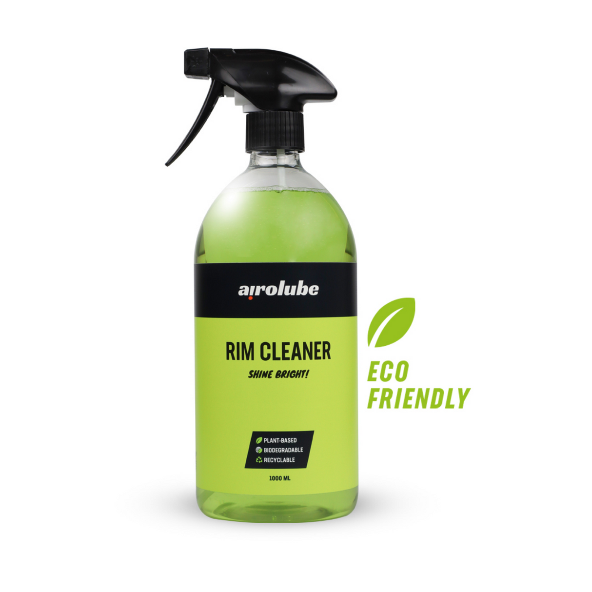 Airolube Rim Cleaner 1000ml is a plant-based cleaner for alloy wheels.