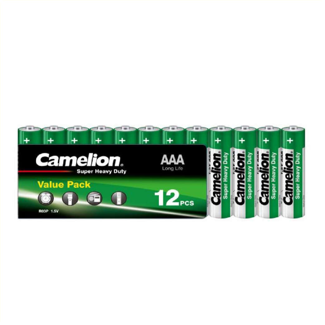 Camelion AAA Zink-Carbon Batterie per 12