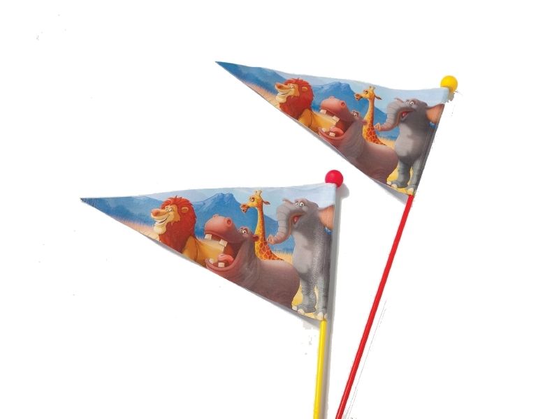 Widek Vlag veiligheids animal king