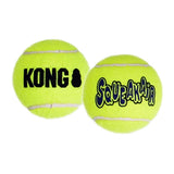 Kong Squeakair Tennis Ball żółty z sygnałem dźwiękowym