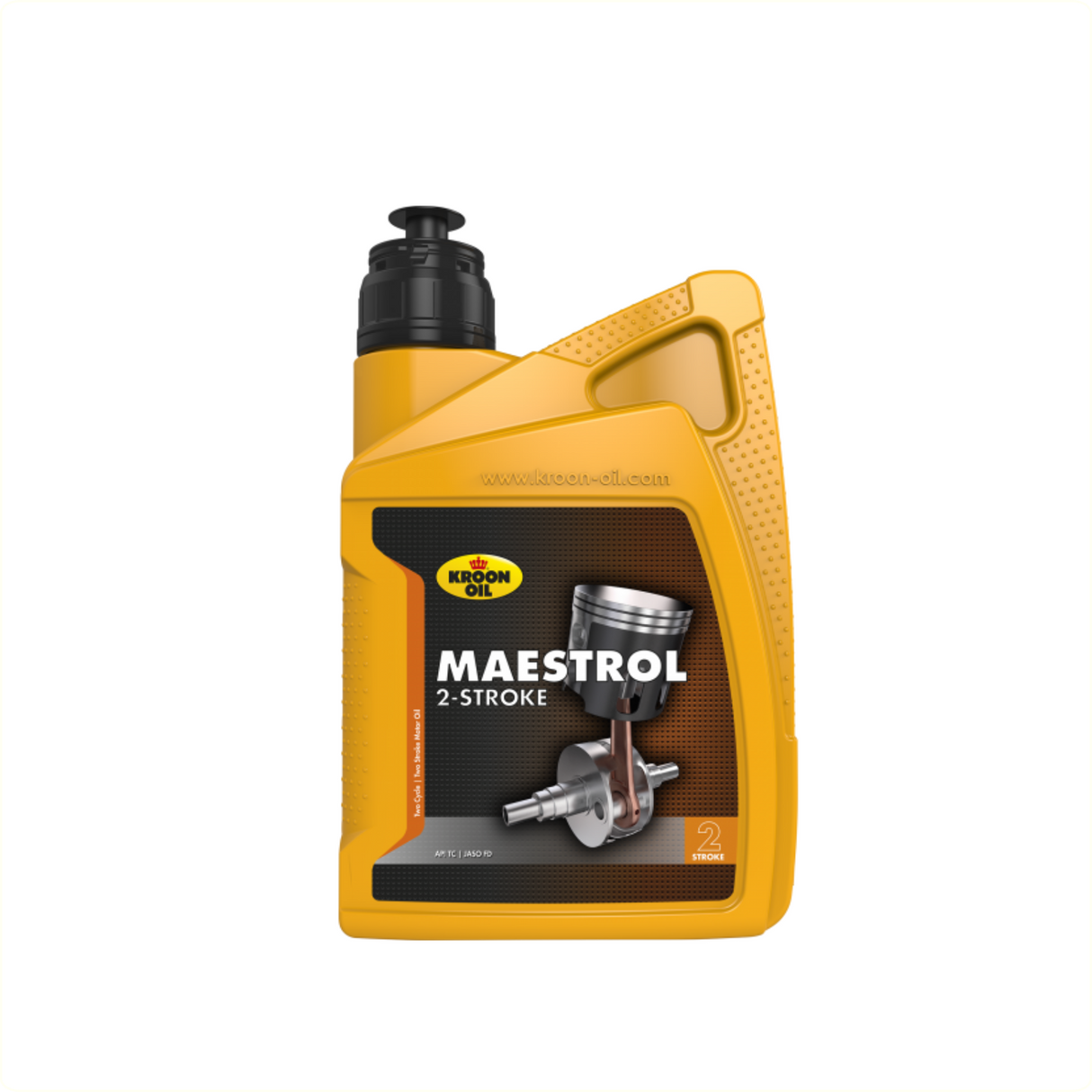 Kroon-Oil Maestrol 2-Stroke, semi sintético. 1 litro