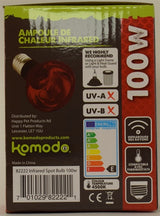 Komodo Infrared Hëtzt Lampen es