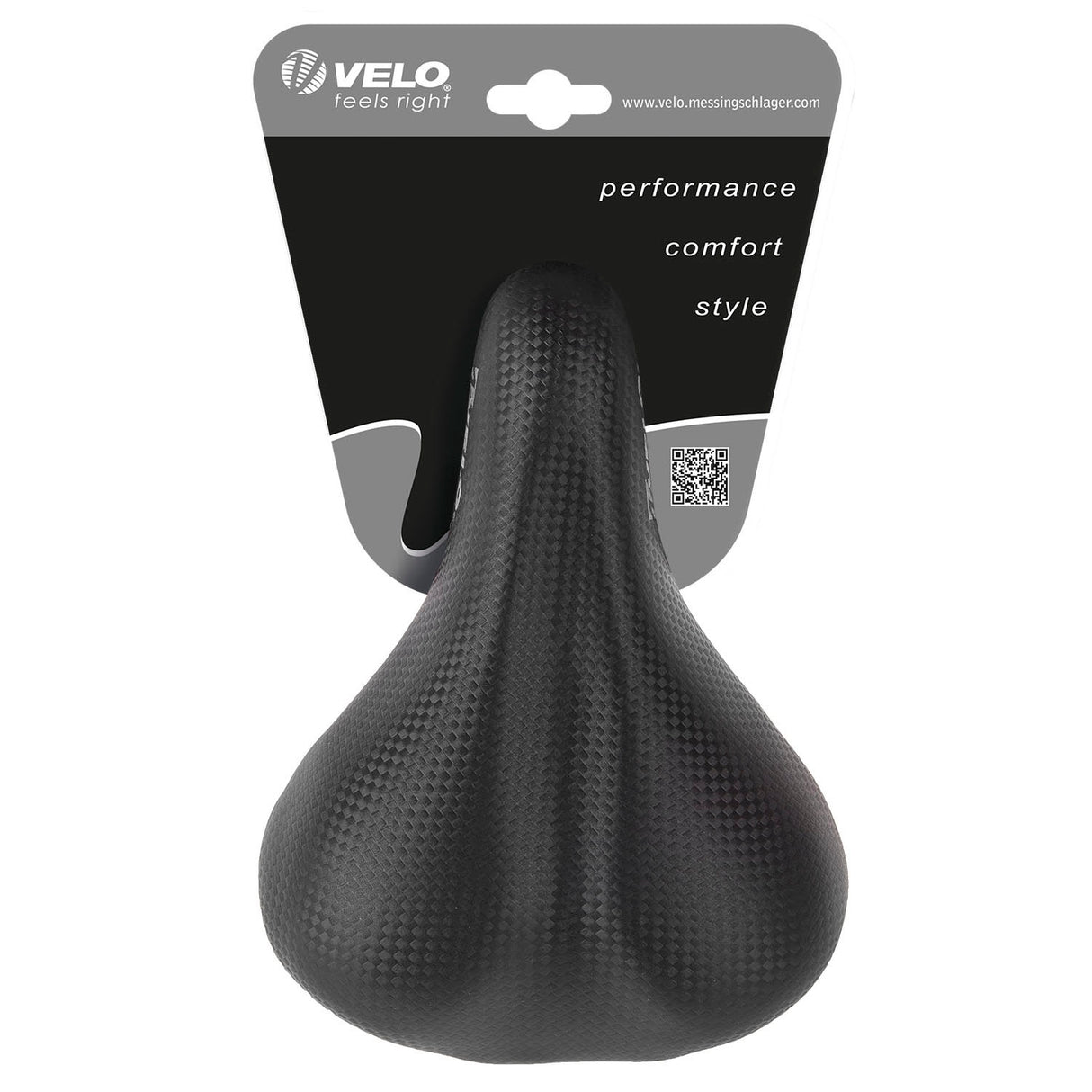 Saddle Velo Kinder 12-16 Sort