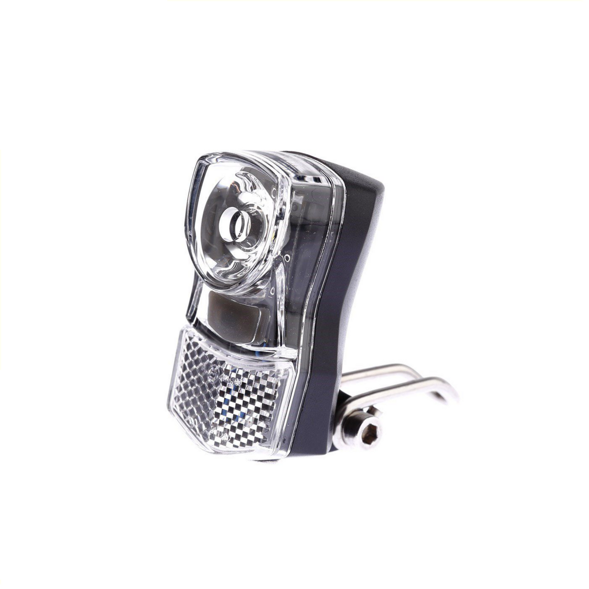 Ikzilight Headlight Little 1x1w LED, Chrome, avec support (emballage d'atelier)