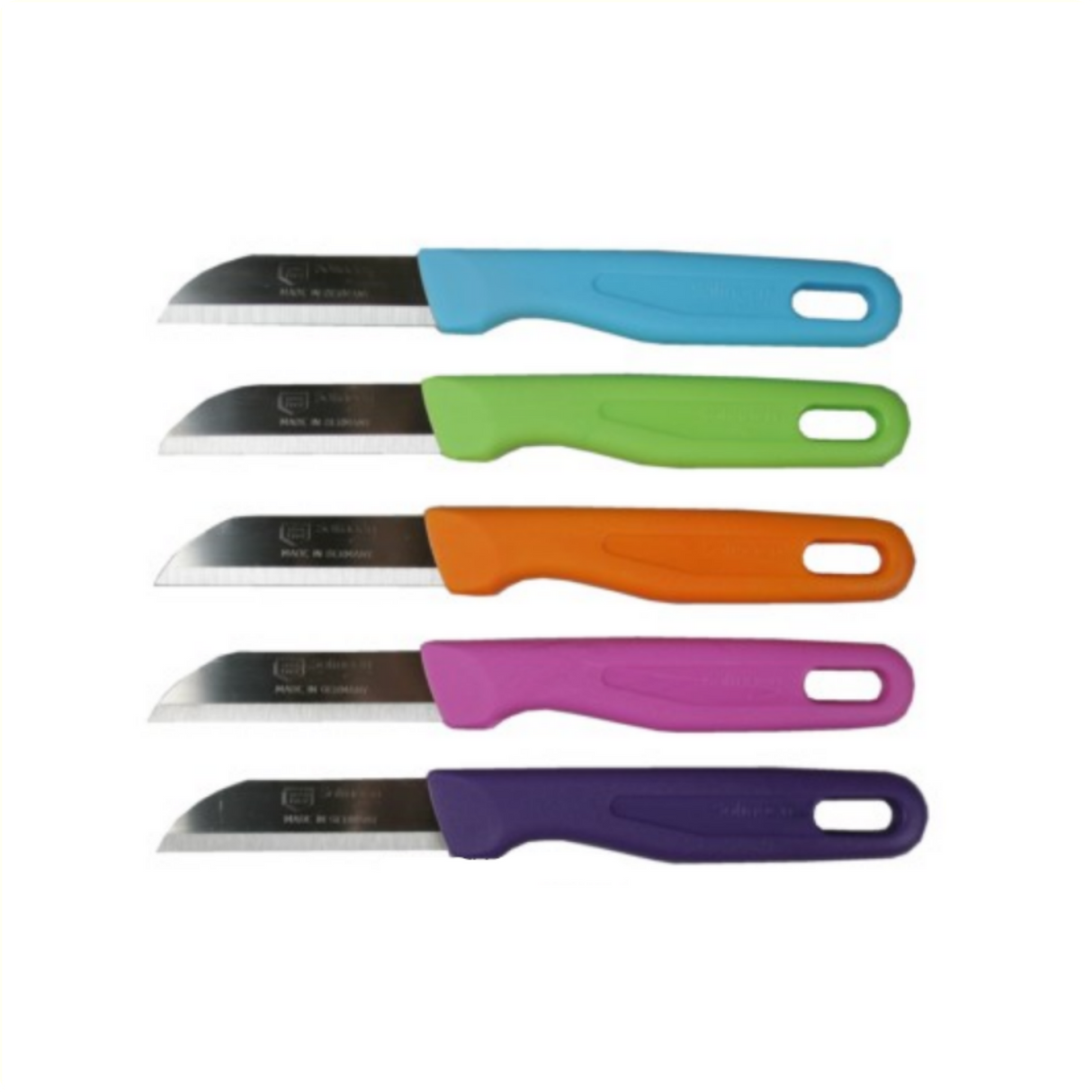 School knife stainless steel sorti color