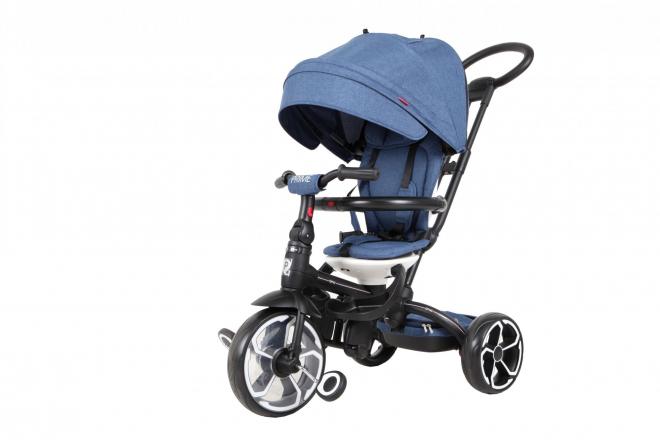 Qplay Driewieler Prime 4 in 1 Jongens en Meisjes Blauw