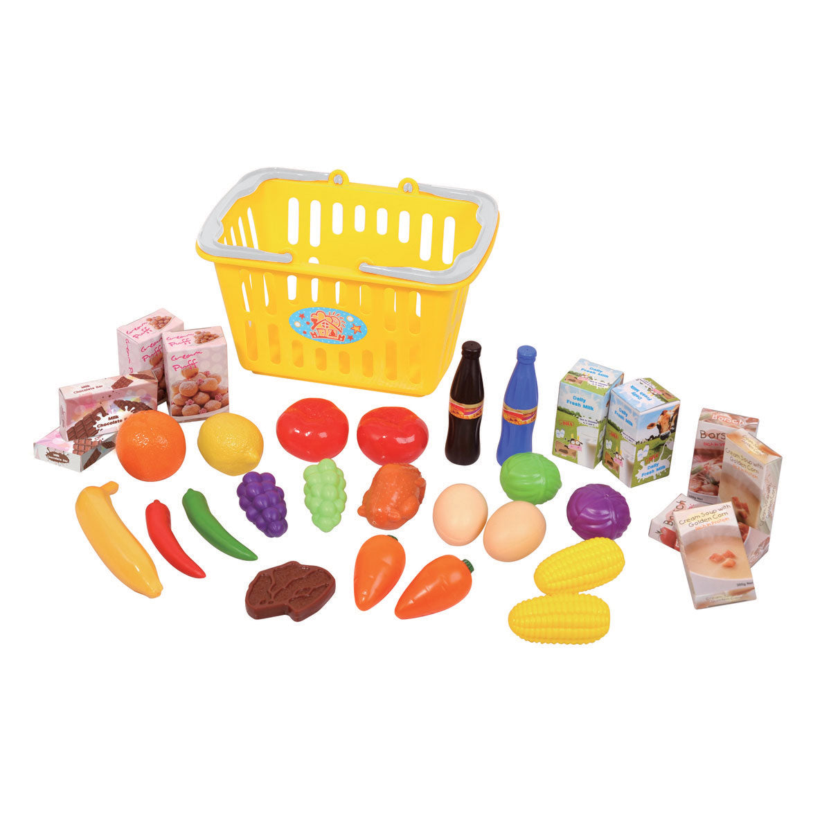 Play Mandje met Boodschappen