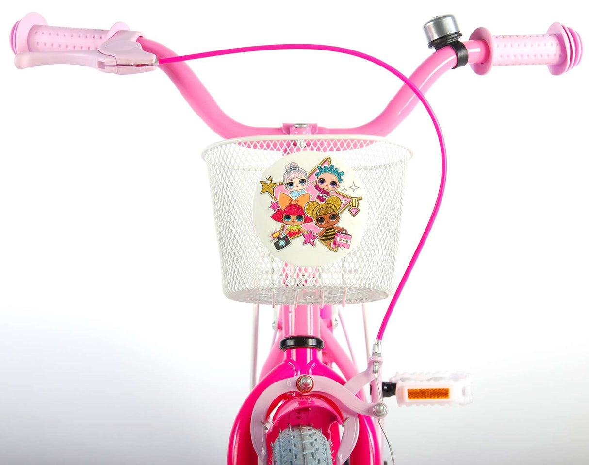 Lolsuprise children's bike girls 16 inch pink