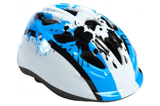 Casco per biciclette per bambini Vlatare XS Blauww bianco 47-51 cm Modello extra piccolo