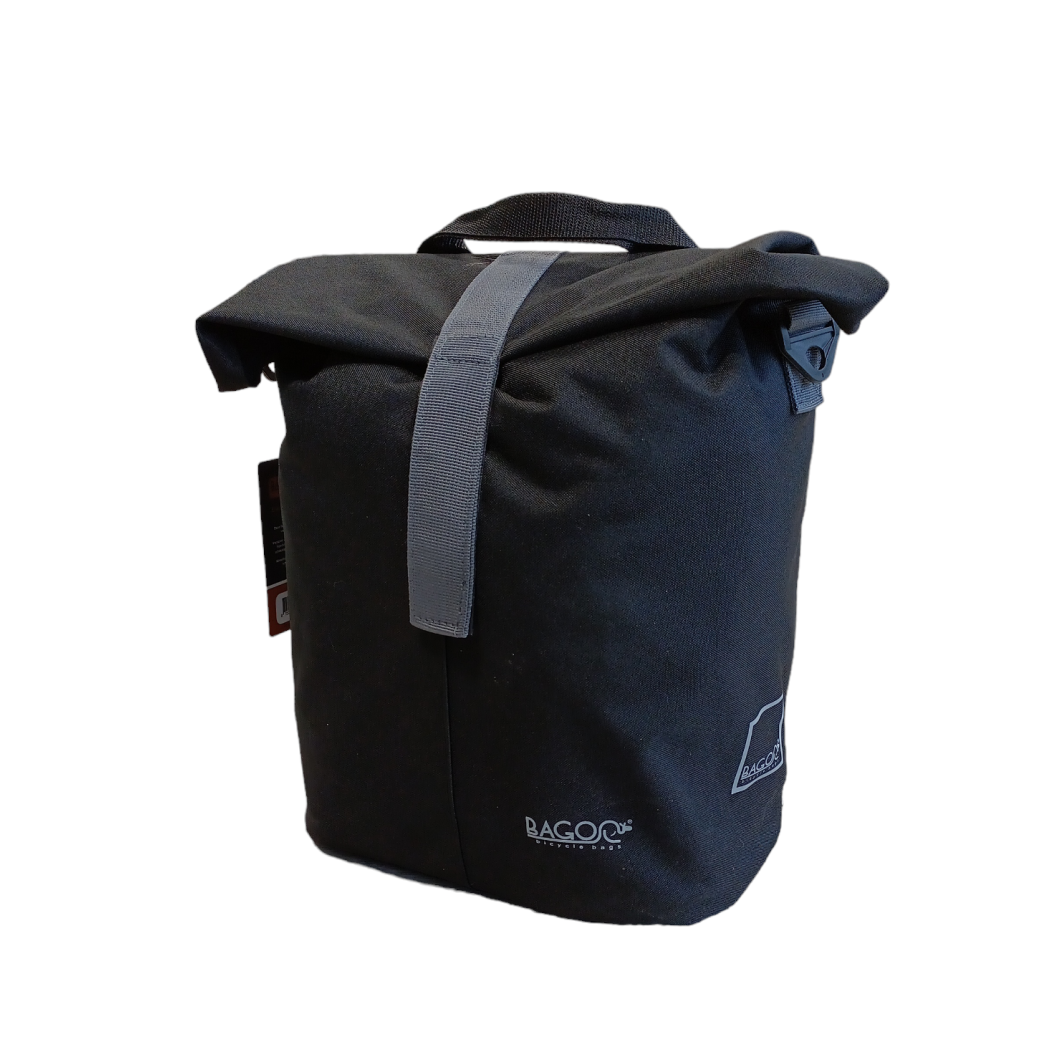 Bagoo bolso de bicicleta shopper único. 14ltr