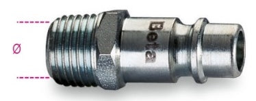 Beta 1916i Instephole Taps for Pump Nippel Compressor 1 4