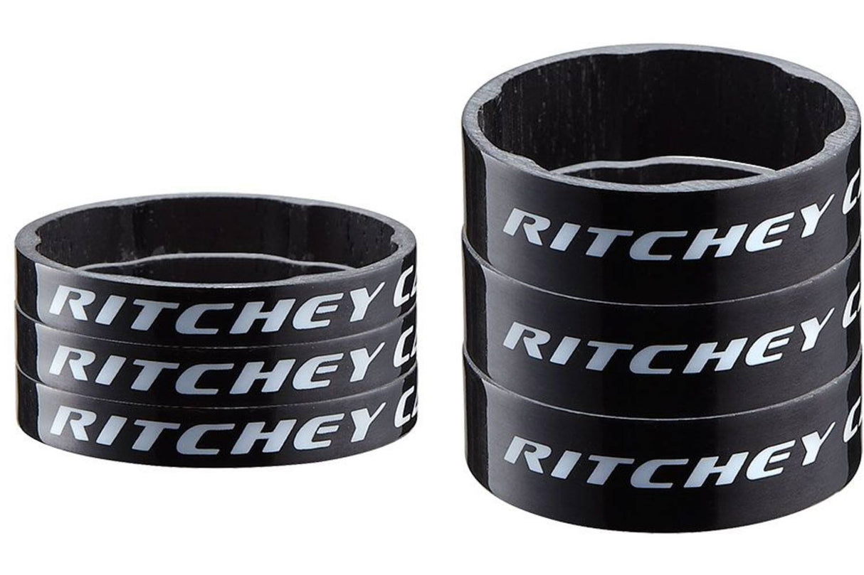 Ritchey WCS Spacer Set Carbon UD Glossy 3x5mm + 3x10 mm