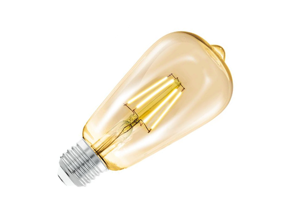 EGLO LED LAMP E27 220 LM ST64 Rustique Amber 2200K