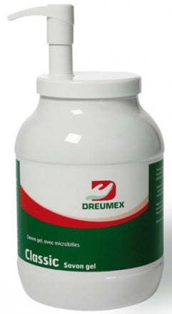 Dreumex klassische Handreiniger Handseife 2,8 Liter Topf mit Pumpe