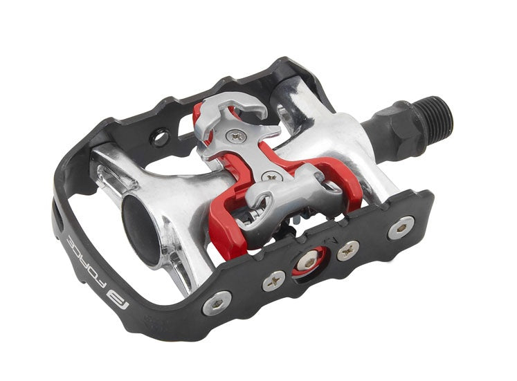 Tecora Combi Pedal Set SPD Aluminium 9 16