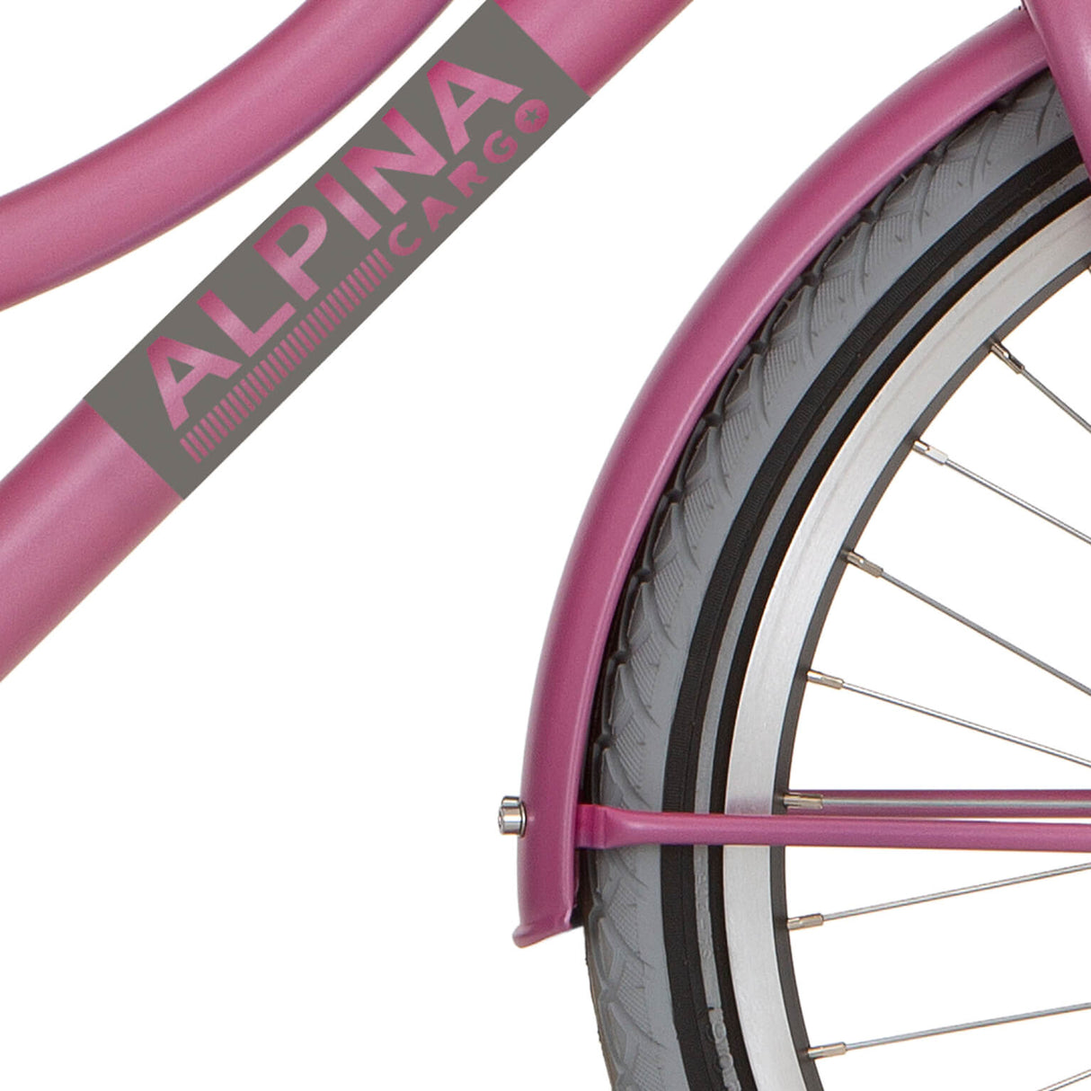 Alpina Spatbord set 22 Cargo fuchsia pink matt