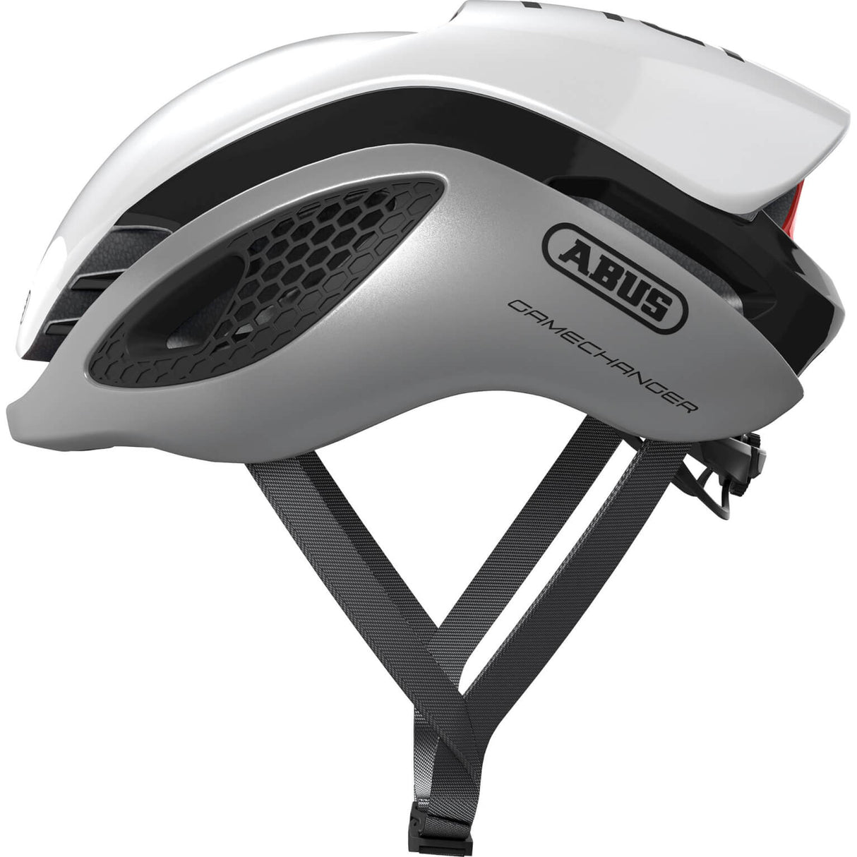 Abus Helmet GameChanger Silver White L 59-62cm