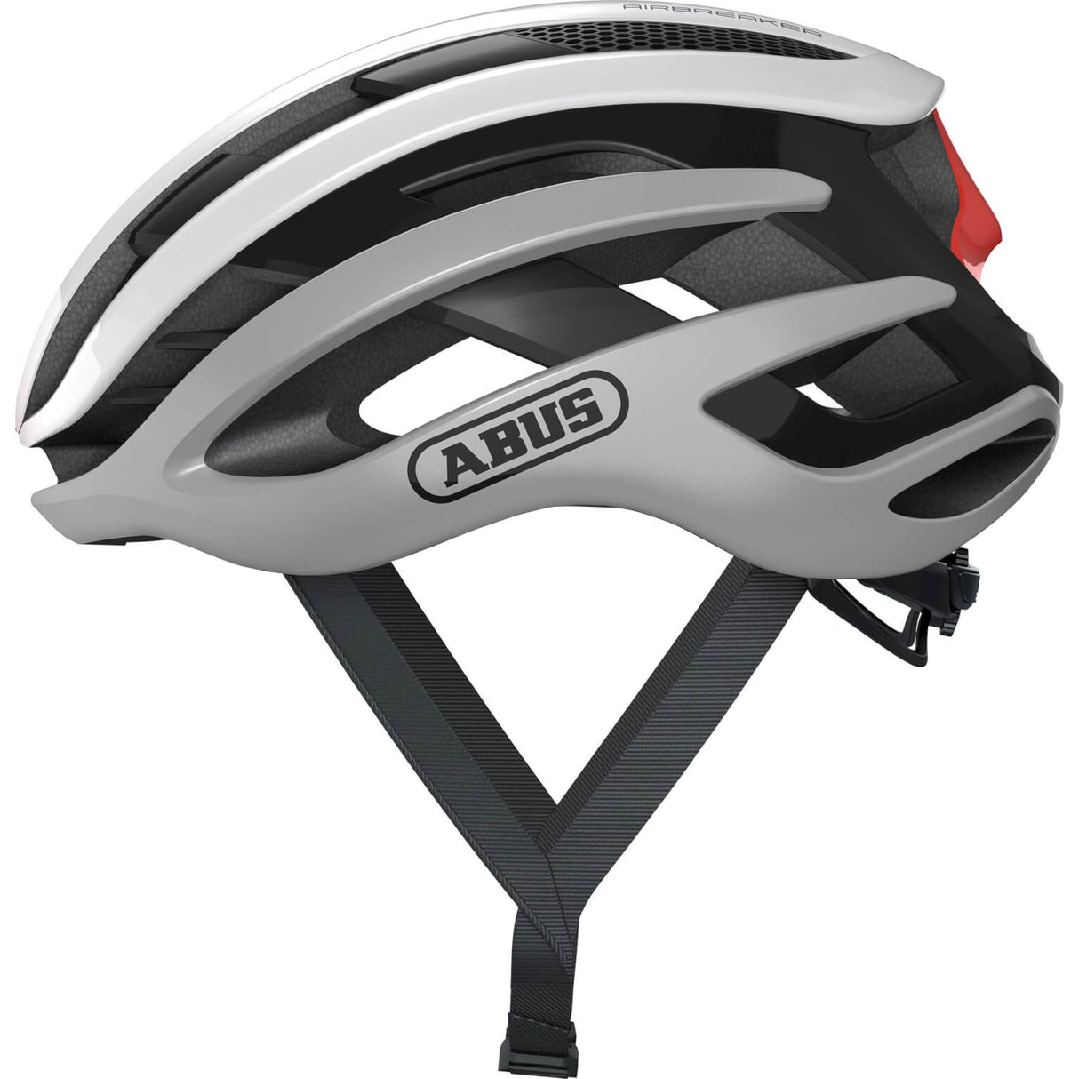 Abus Helm Airbreaker Silver Wäiss 5-55cm