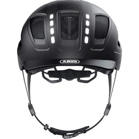 ABUS HELME HYBAN 2.0 LED SIGNÁL BLACK L 56-61CM