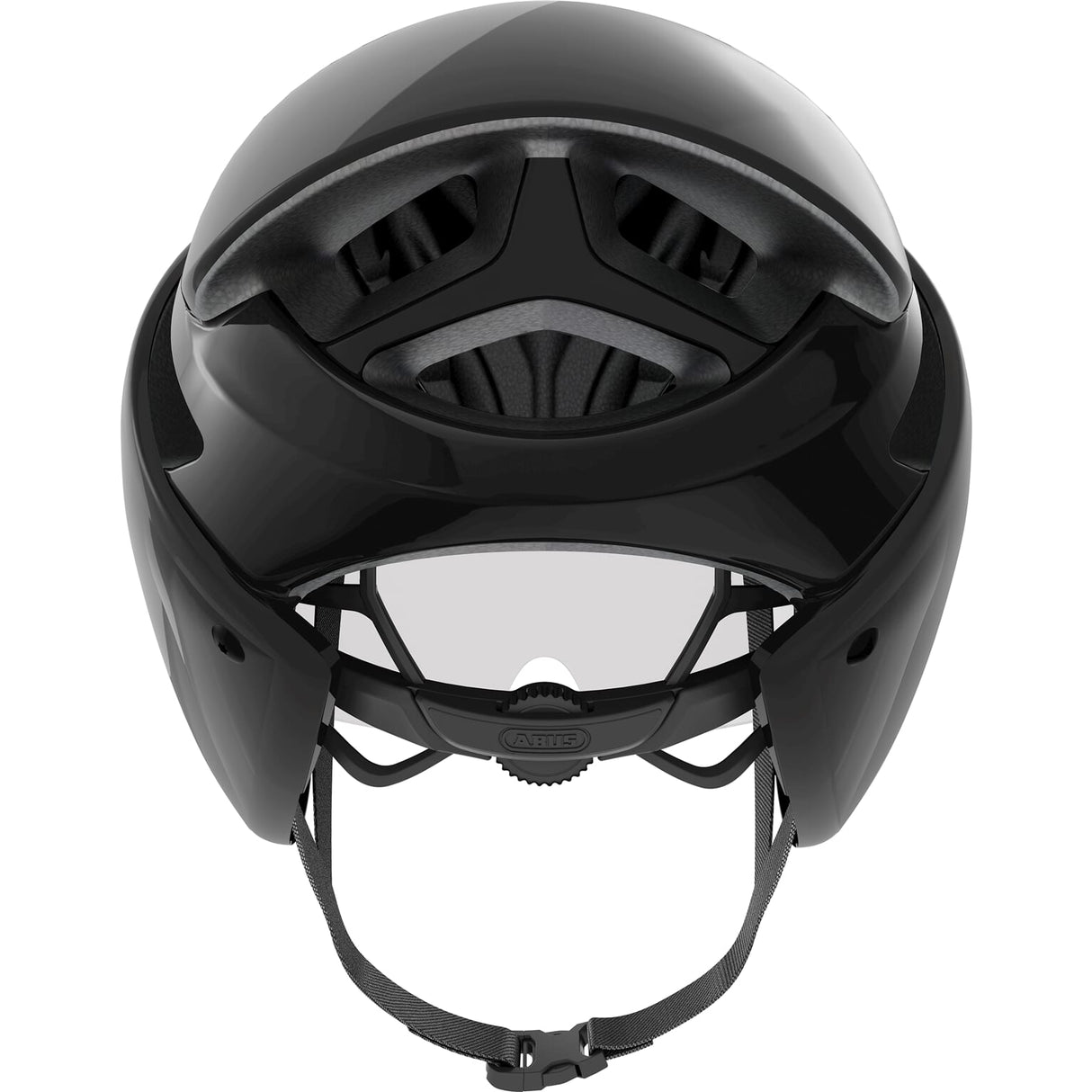 ABUS HELME GAMECHANGER TRIY SHINY SCHWARZ S 51-55 cm