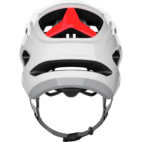 ABUS Helm Cliffhanger Shiny White 51-55 cm