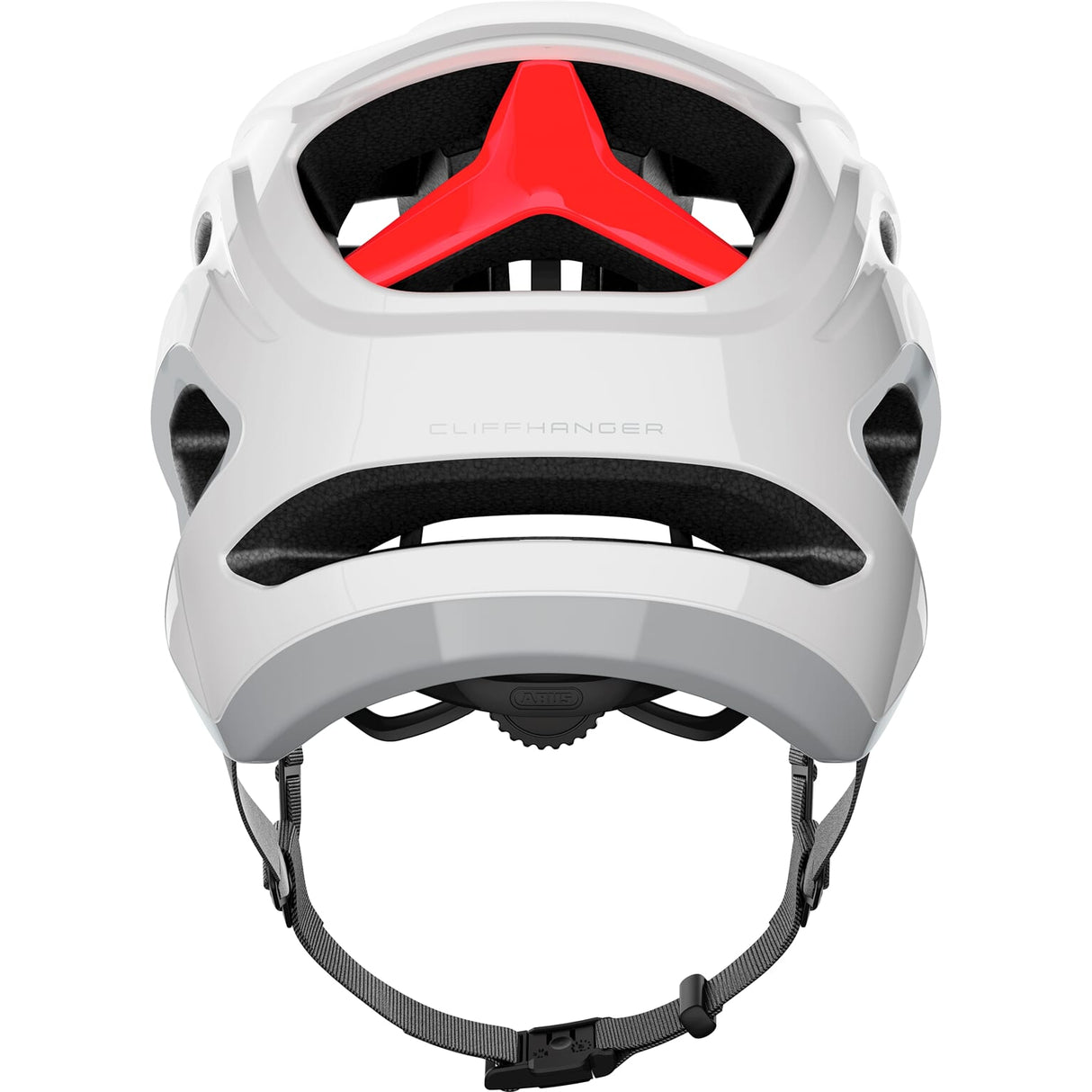 ABUS Helm Cliffhanger Shiny White M 54-58 cm