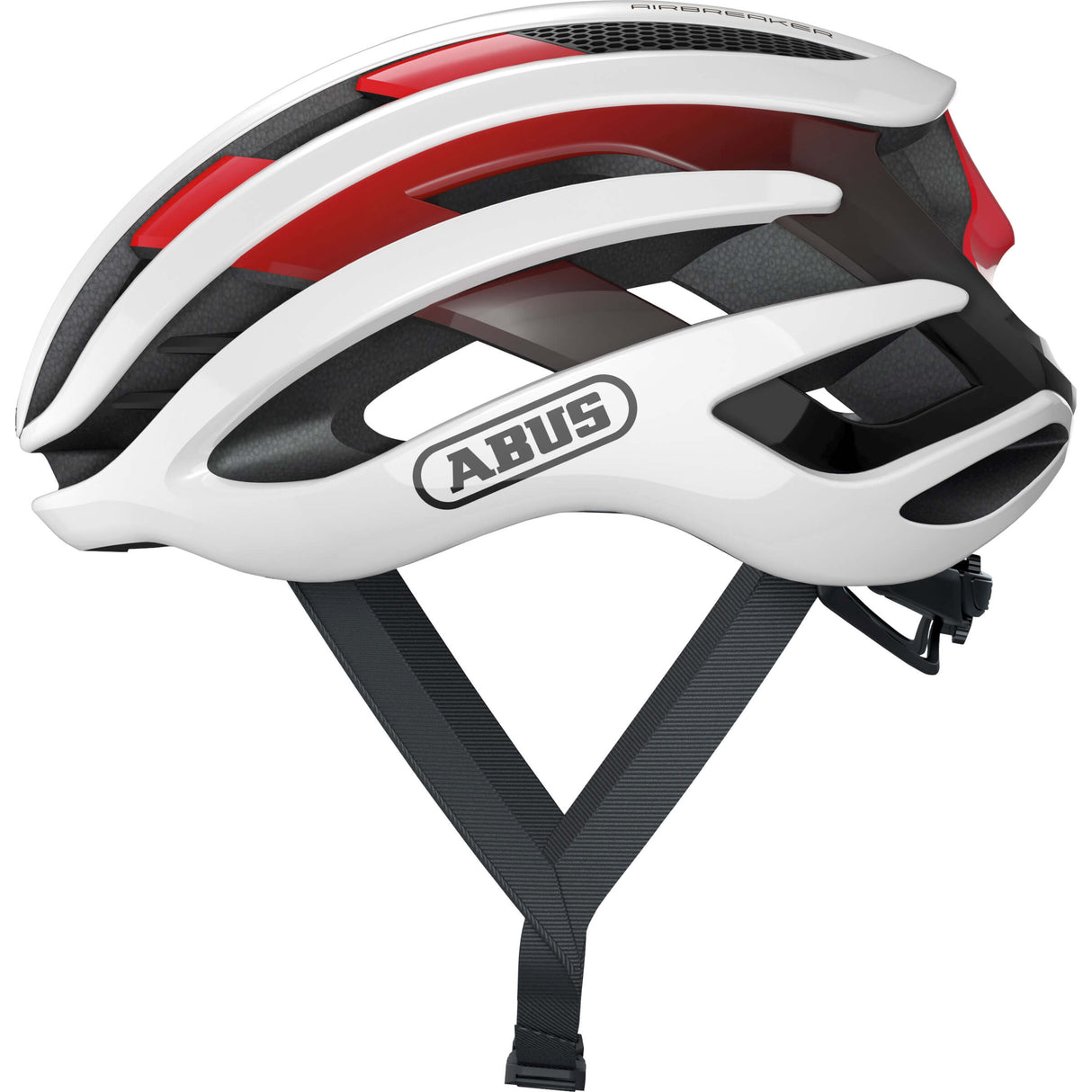 Abus čelada Airbreaker White Red S 51-55cm