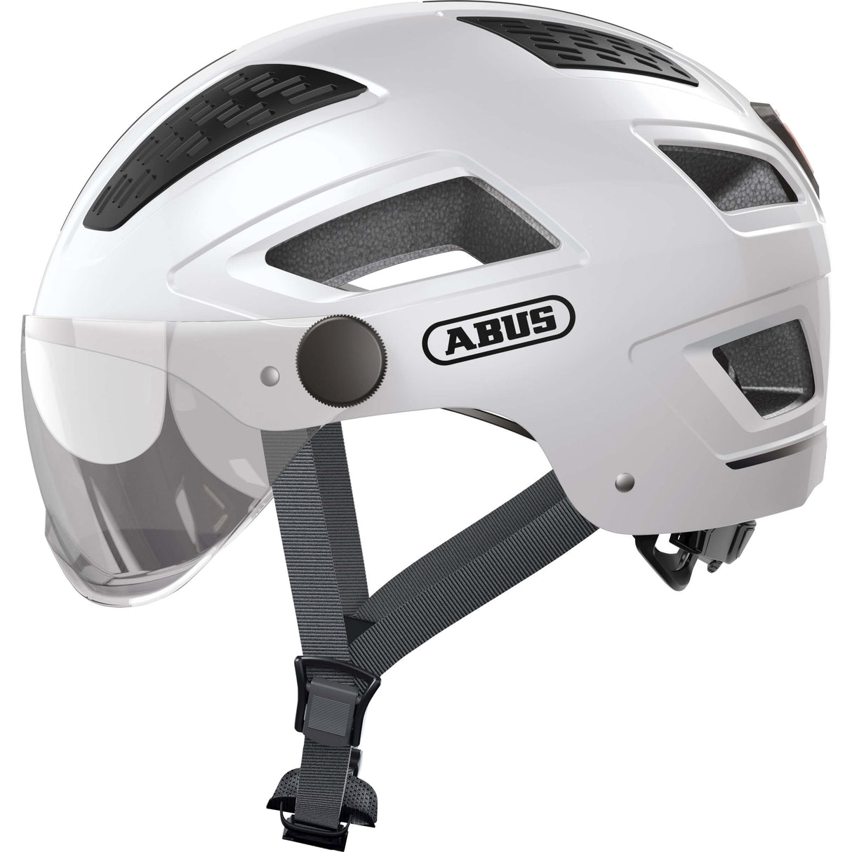 ABUS HELM HYBAN 2.0 ACE POLAR WHITE M 52-58cm