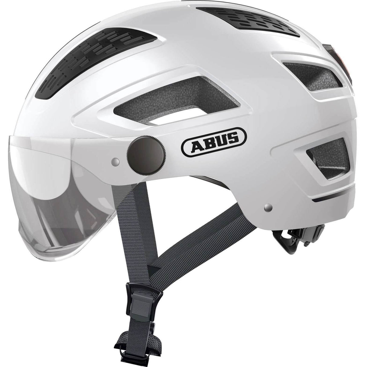 ABUS HELM HYBAN 2.0 ACE Polar White M 52-58 cm